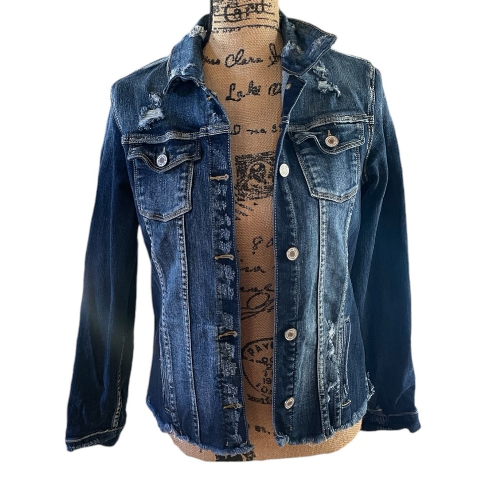 KanCan Denim Jacket - Picture 3 of 9